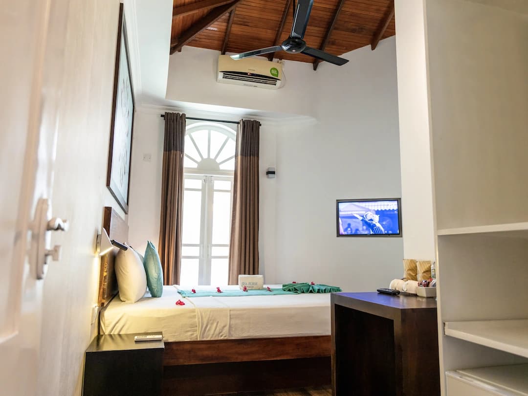 Two Bedroom Villa beds and room interior